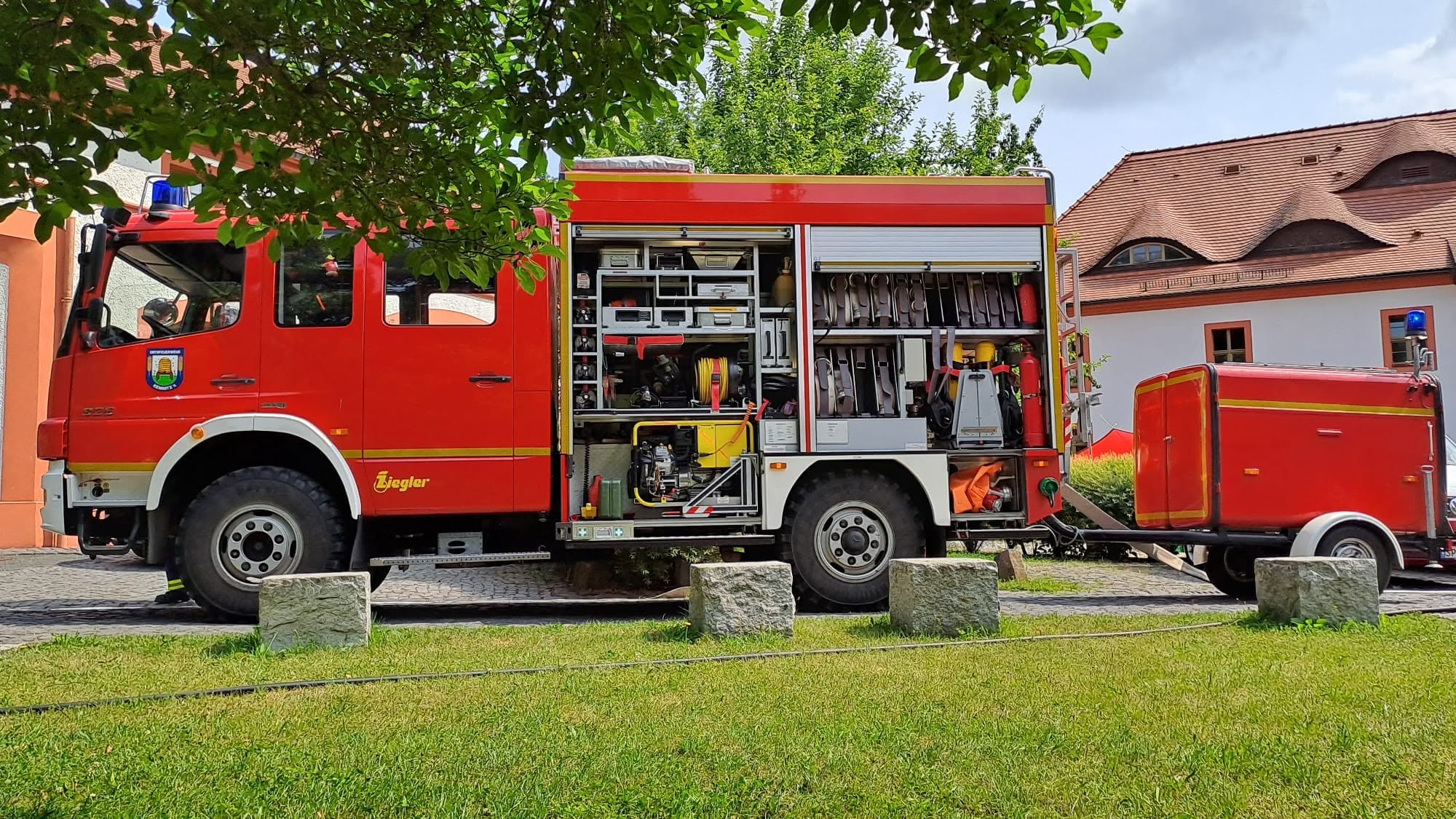 Feuerwehrfahrzeug der Freiwilligen Feuerwehr Kemnitz Oberlausitz
